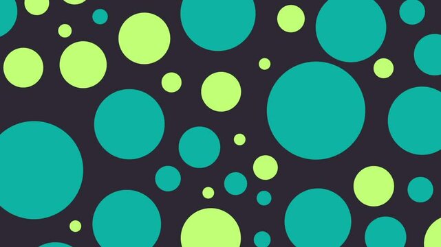 4K Circle Animated Background