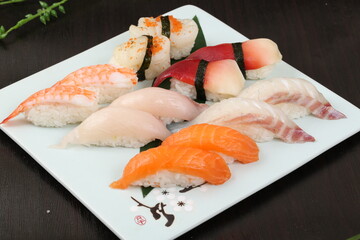 food, japanese cuisine, delicious, sushi platter