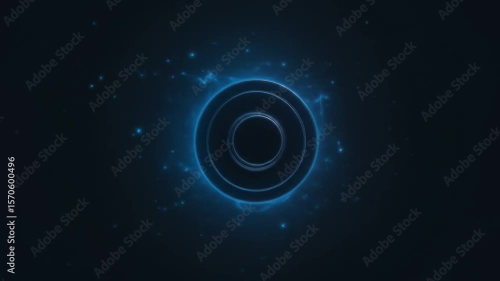 Poster futuristic neon battery charging animation sequence on dark background high technology visual