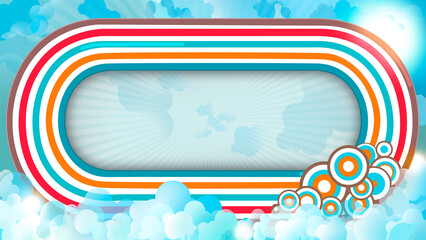 Obraz premium abstract retro background