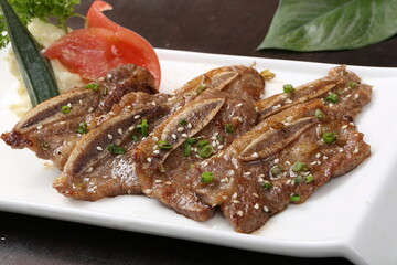 food, japanese cuisine, delicious, beef short ribs