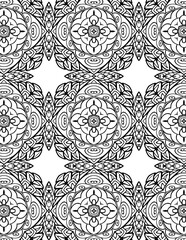 Seamless pattern coloring relax