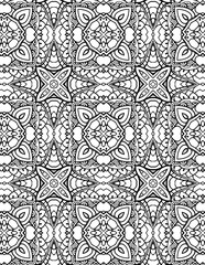 Seamless pattern coloring relax
