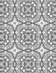 Seamless pattern coloring relax