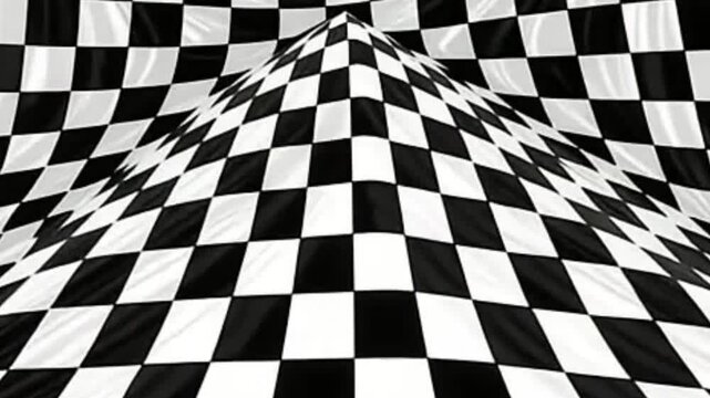 checkerboard, illusion, optical illusion, seamless background, vector animation, diagonal pattern, abstract animation, background loop, geometric background, vector motion, minimal design, modern loop