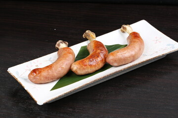 food, japanese cuisine, delicious, bone-in sausage