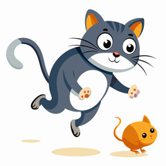 cat and mouse