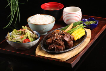 food, japanese cuisine, delicious, japanese set meal platter