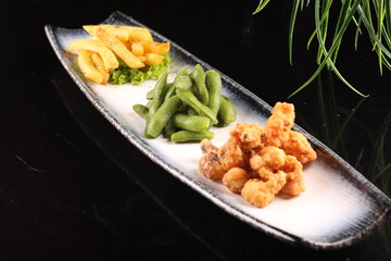 food, japanese cuisine, delicious, japanese snacks platter
