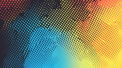 Explore Colorful Dots with Abstract Gradient Background, Modern Graphic Design