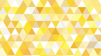 Summer background geometric triangle pattern seamless yellow and white.