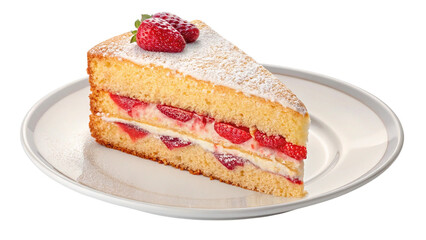 Classic Victoria Sponge Slice