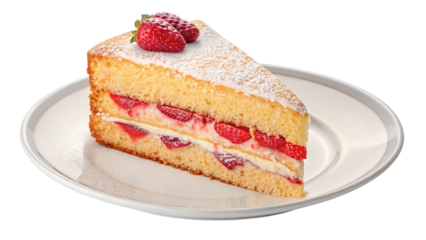 Classic Victoria Sponge Slice