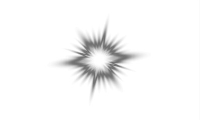 bright burst effect element