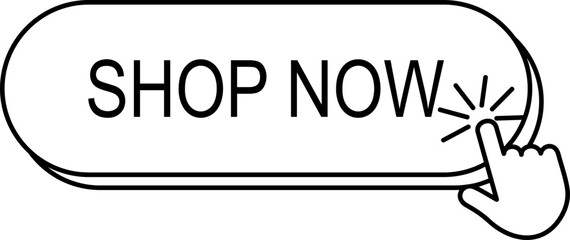 Shop Now Button Sign