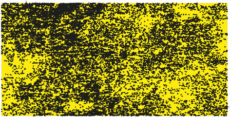 Abstract yellow grunge textured on black background. Paint style design template for use element cover, banner, business, advertising