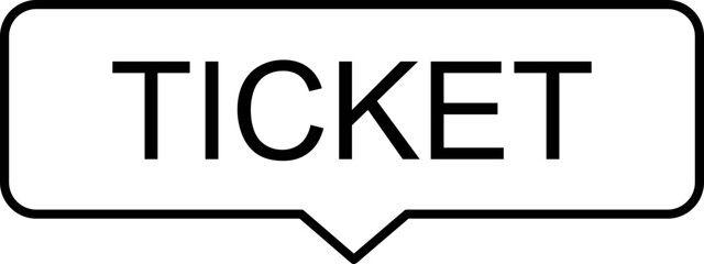 Ticket Banner Icon 