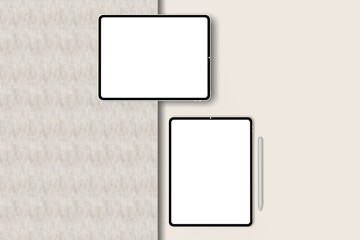 iPad Pro on White Background