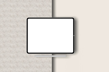 iPad Pro on White Background