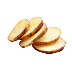 Slices of potato