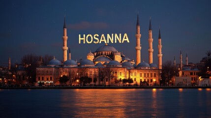 Admire Architectural Grandeur in Ancient City and Illuminate by Lights at Night