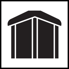 Historical Building Icon Design