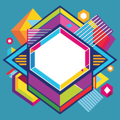 fun geometric shape seamless pattern set abstract retro scandinavian style art background trendy design with geometry shapes simple mosaic wallpaper texture