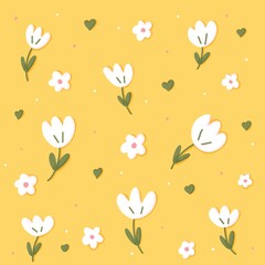 Cute Yellow Background
