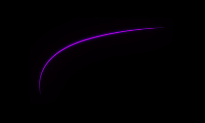 beam neon line light effect on black wallpaper