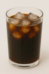 Dripping Cold Brew Isolated on White