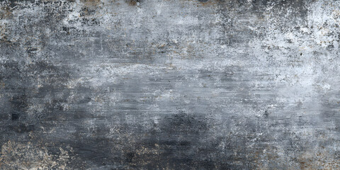 Obraz premium A scratched metallic surface with a brushed texture, displaying an industrial and rugged aesthetic. The gray tones and imperfections give it a raw and authentic look.