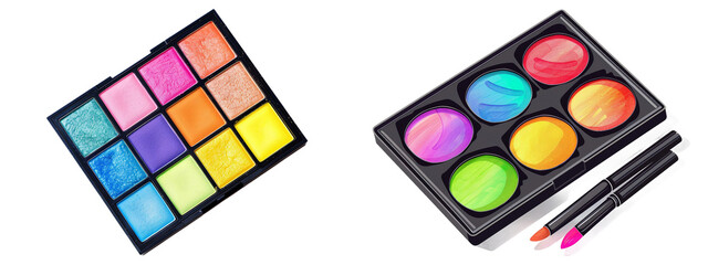 Vibrant Makeup Palettes