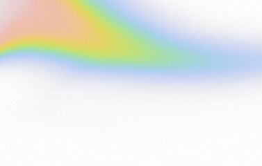 Obraz premium Abstract rainbow light leak on Transparent background.