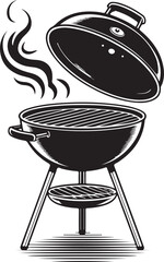 Barbecue Grill Silhouette Bundle

