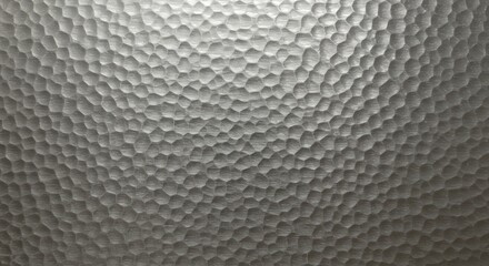 Hammered Metal Texture: Elegant Silver Background