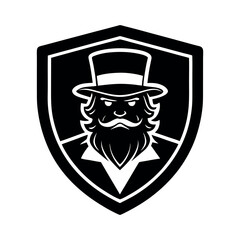 Obraz premium Leprechaun Badge Symbol