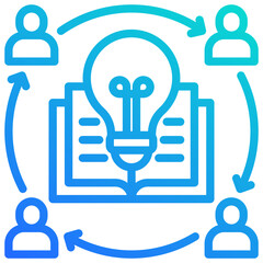 Knowledge Sharing Icon