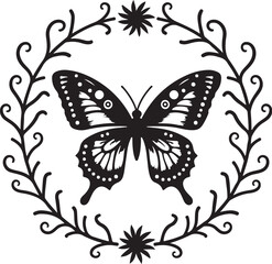 Butterfly Laurel Wreath Bundle