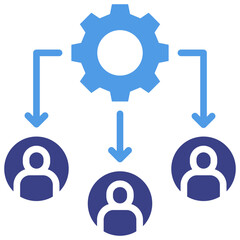 Resource Allocation Icon