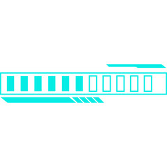 Futuristic Tech Loading Bar