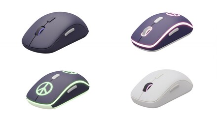 Computer mice designs variety