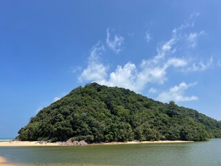 tropical island in thailand