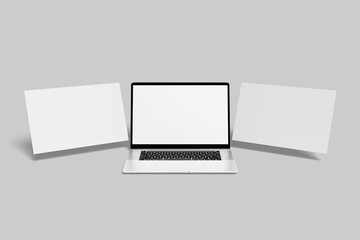 Laptop Screen Website
