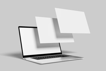 Laptop Screen Website