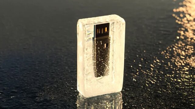 Frozen usb drive technology