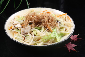 food, japanese cuisine, delicious, fried udon