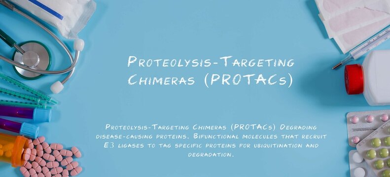 Proteolysis-Targeting Chimeras (PROTACs) Degrading