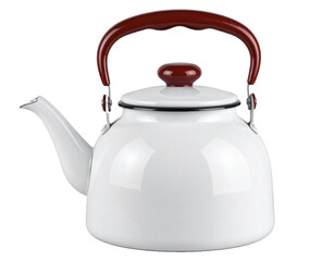 teapot isolated on white