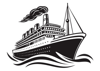 Fototapeta premium yacht in the sea