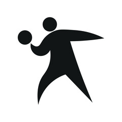 Dodgeball Player Icon